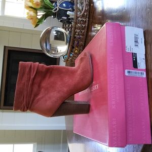 Chinese Laundry, Kristin Cavallari suede, open-toe boot